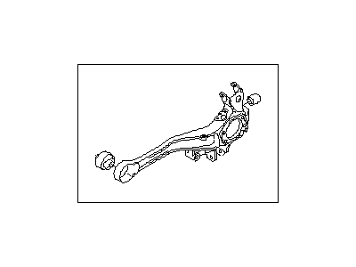 Subaru 20252AE01A Arm Assembly Rear LH