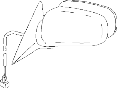 2001 Subaru Outback Car Mirror - 91032AE29A