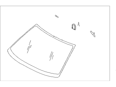 Subaru Legacy Windshield - 65010AE13BNI