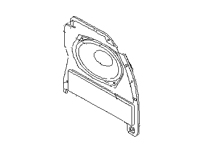 Subaru 86301AE42A Speaker Assembly WGN