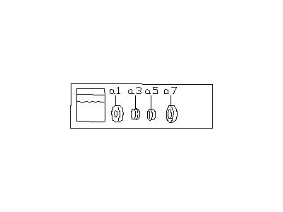 Subaru Legacy Wheel Cylinder Repair Kit - 26695AE010