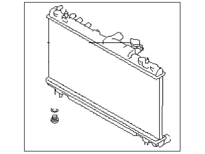 Subaru Legacy Radiator - 45111FE091