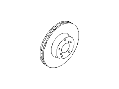 2002 Subaru Outback Brake Disc - 26300AE00A