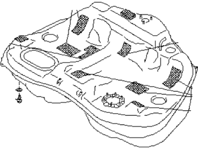 Subaru Legacy Fuel Tank - 42012AE02A