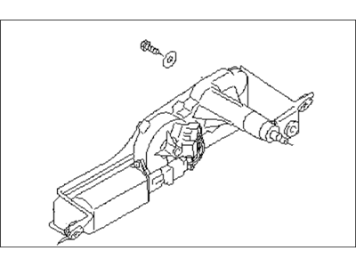 Subaru Legacy Wiper Motor - 86511AE05A