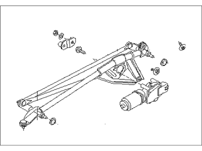 Subaru Baja Wiper Motor - 86510AE09A