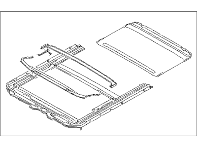 Subaru 65410AE02BOB Sunroof Assembly