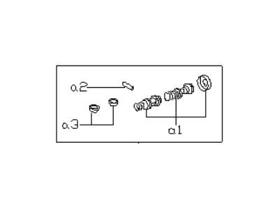 2001 Subaru Outback Clutch Master Repair Kit - 26471AE000