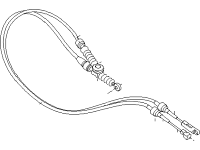 Subaru 35060SC050 Cable Assembly Select
