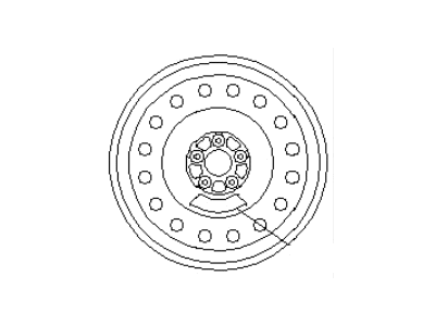 Subaru Crosstrek Spare Wheel - 28151FL030