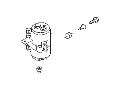 Subaru A/C Accumulator - 73410FL120
