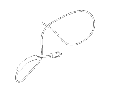 Subaru Crosstrek Fuel Door Release Cable - 57330FL060