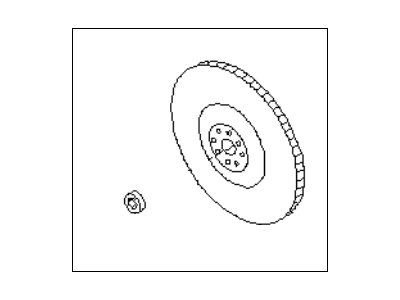 Subaru 12310AA36A FLYWHEEL Assembly