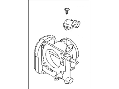 Subaru Legacy Throttle Body - 16112AA230