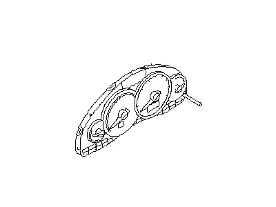 Subaru 85033AG30A Instrument Cluster