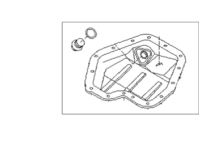 Subaru Outback Oil Pan - 11109AA111