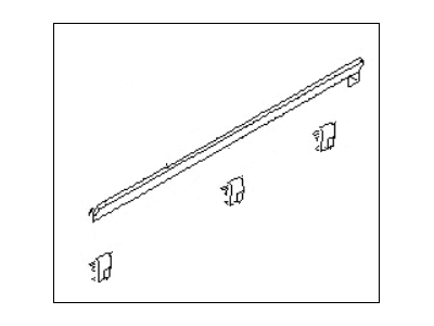 Subaru 61280AG020 Weather Strip Door Out RH