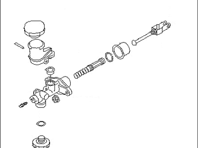 Subaru 37230AG060 Clutch Master Cylinder