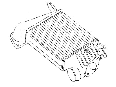 2006 Subaru Outback Intercooler - 21821AA020