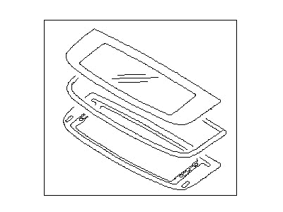 Subaru Legacy Sunroof - 65430AG00A