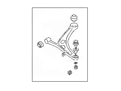 Subaru 20202AG02C Arm Assembly Front RH