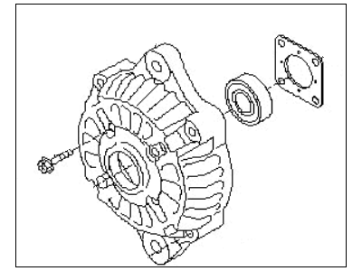 Subaru Alternator Case Kit - 23718AA151
