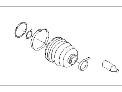 Subaru 28497AG02B DOJ Boot Kit