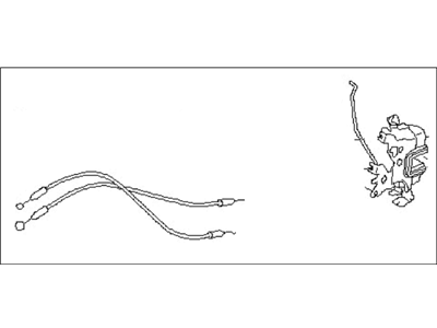Subaru Legacy Door Latch Assembly - 61031AG16A