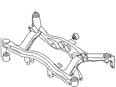 Subaru 20152AG00A Rear Suspension Frame Sub Assembly