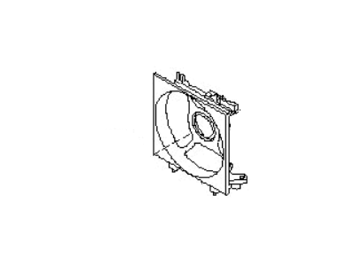 Subaru Outback Fan Shroud - 45122AG02A