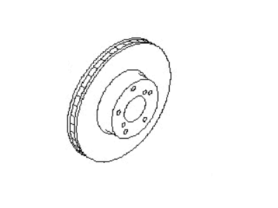 Subaru Legacy Brake Disc - 26300SA000