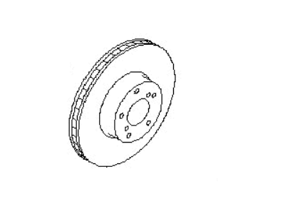 Subaru Outback Brake Disc - 26300SA000