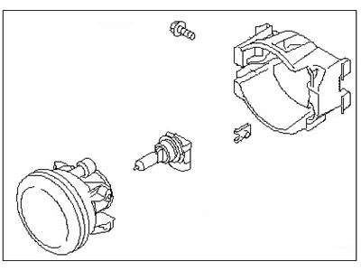 2004 Subaru Outback Daytime Running Lights - 84501AE270