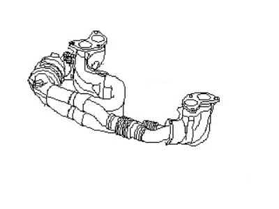 Subaru Legacy Exhaust Pipe - 44620AB43A