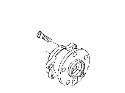 Subaru 28473AG00A Hub Unit Complete