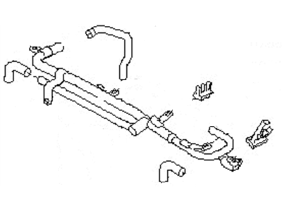 Subaru 11849AA110 Pcv Valve Pipe Assembly