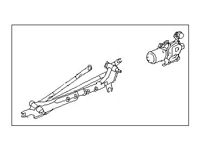 Subaru 86510AG02D WIPER Assembly Front