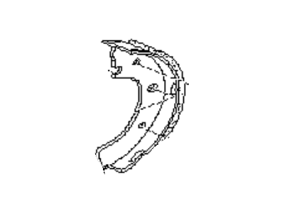 Subaru Loyale Parking Brake Shoe - 25178GA311