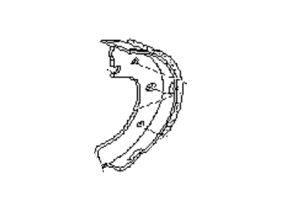 1990 Subaru Loyale Parking Brake Shoe - 25178GA311