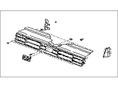 1990 Subaru Loyale Grille - 91112GA610