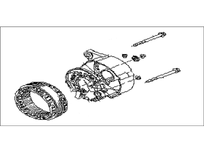 Subaru Loyale Alternator Case Kit - 23727AA040