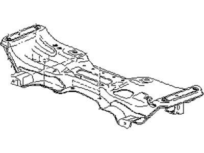 Subaru 21211GA150 Front Suspension Cross Member Complete