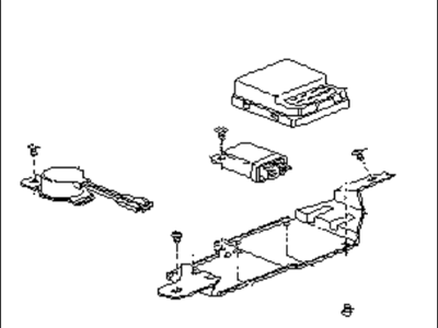 1985 Subaru XT Relay - 85542GA030