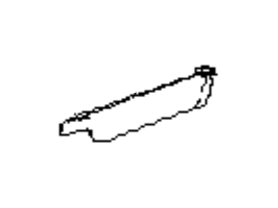 Subaru GL Series Sun Visor - 92027GA600BB