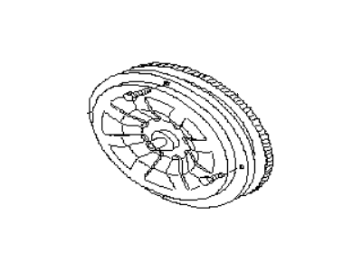 1993 Subaru Loyale Torque Converter - 31100AA005