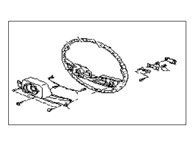 1990 Subaru Loyale Steering Wheel - 31130GA470