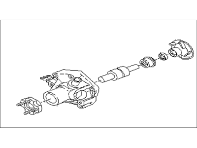 Subaru Loyale Water Pump - 21110AA017