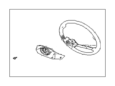 Subaru Loyale Steering Wheel - 31130GA590