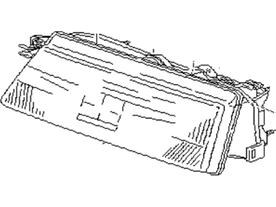 Subaru Loyale Headlight - 84912GA050