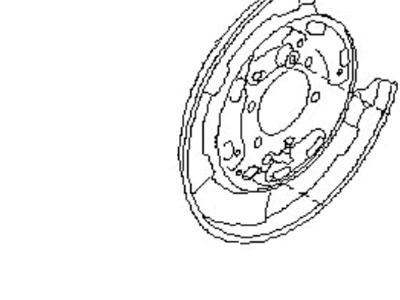 Subaru Tribeca Brake Dust Shields - 26704XA010